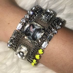 Silver Juicy Couture Cuff Bracelet